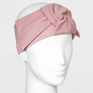 Soft knotted Headwrap Universal Thread Heathered Lavender Purple.